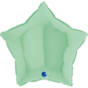 45cm Stern, Mint Pastell, Folienballon