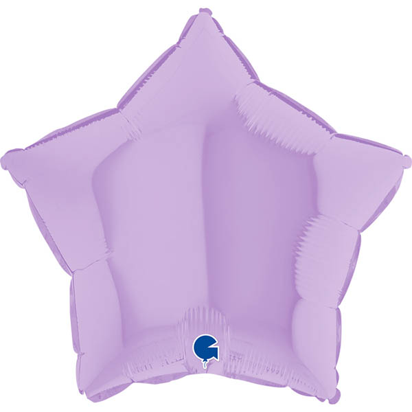 45cm Stern, Lila Pastell, Folienballon