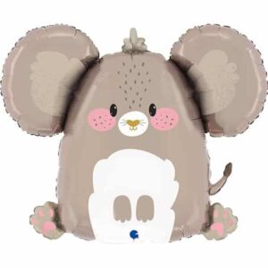 Kleine Maus, Folienballon, 62 x 51 cm