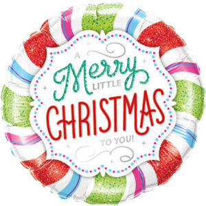 Christmas Candy Folienballon 45cm