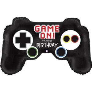Controller "GAME ON! IT'S YOUR BIRTHDAY!" Folienballon 91 cm