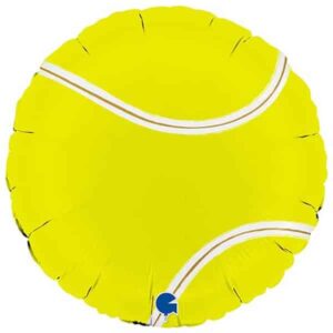 Tennisball, Folienballon, 45cm