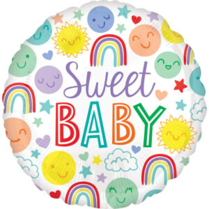 Sweet Baby Folienballon rund 45cm