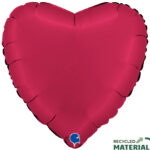 Herz Cherry Satin