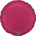 Rund Cherry Satin