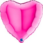 Herz Pink Metallic