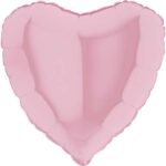 Herz Rosa Metallic