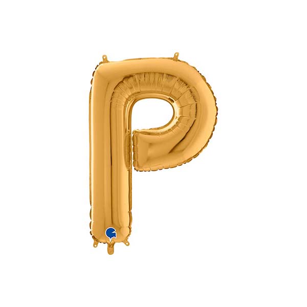 Buchstabenballon A – Z, GOLD, EINZELN wählbar, Folienballon H 66cm – Bild 16