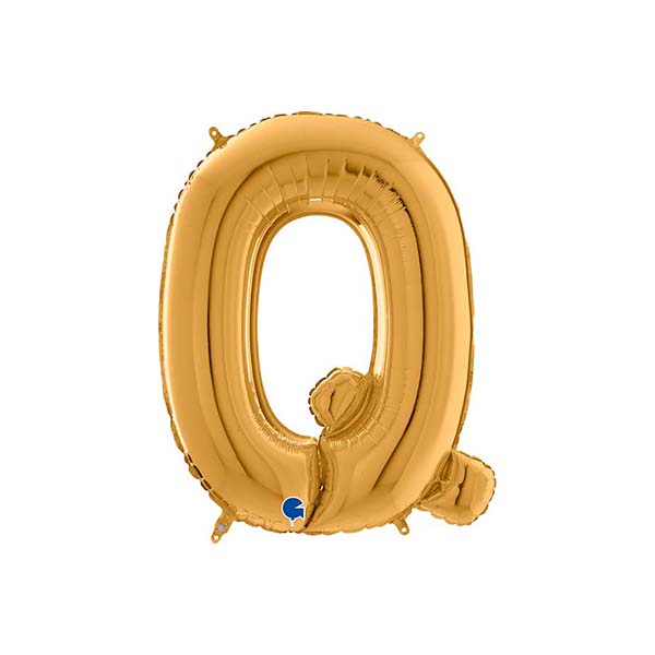 Buchstabenballon A – Z, GOLD, EINZELN wählbar, Folienballon H 66cm – Bild 17