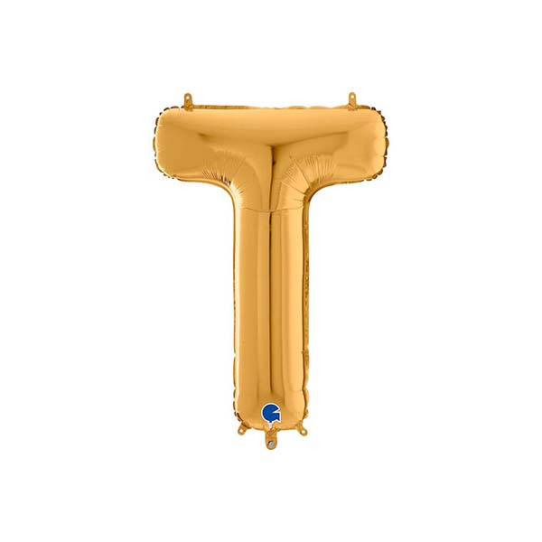 Buchstabenballon A – Z, GOLD, EINZELN wählbar, Folienballon H 66cm – Bild 20
