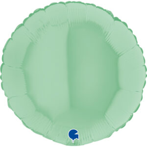 45cm Rund, Mint Pastell, Folienballon