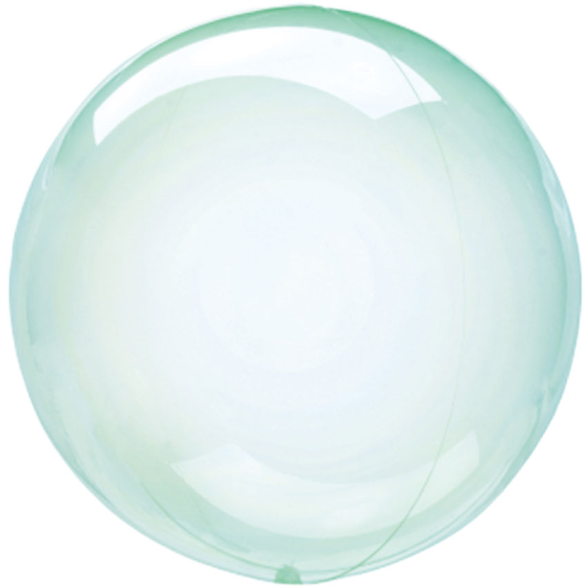 Bubble 52cm Transparent Grün