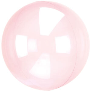 Bubble 52 cm Transparent Pink