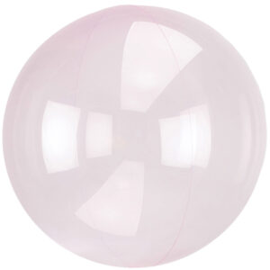 Bubble 52 cm Transparent dark Pink