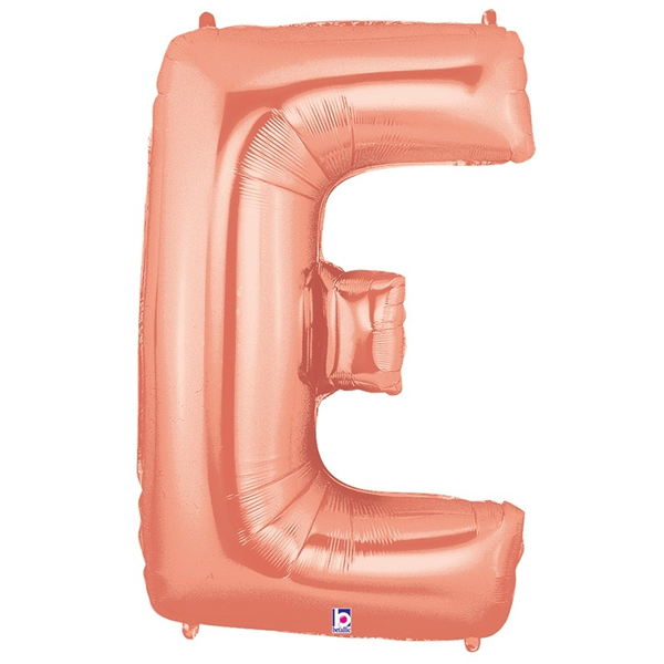 Buchstabe A – Z, ROSÉGOLD, EINZELN wählbar, Folienballon H102cm – Bild 5