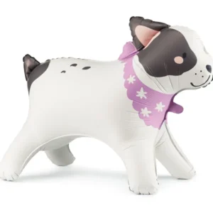 Airwalker Bulldogge selbststehend, Folienballon, 75cm