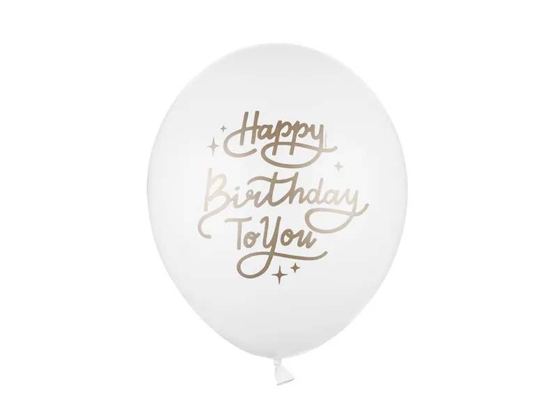 Happy Birthday to You, Latexballon mit Aufdruck 28 cm