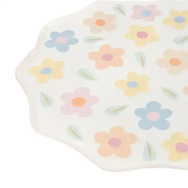 Detailbild vom Happy Flower Pappteller