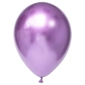 Ballon Violett chrome 28cm / Latex / 275