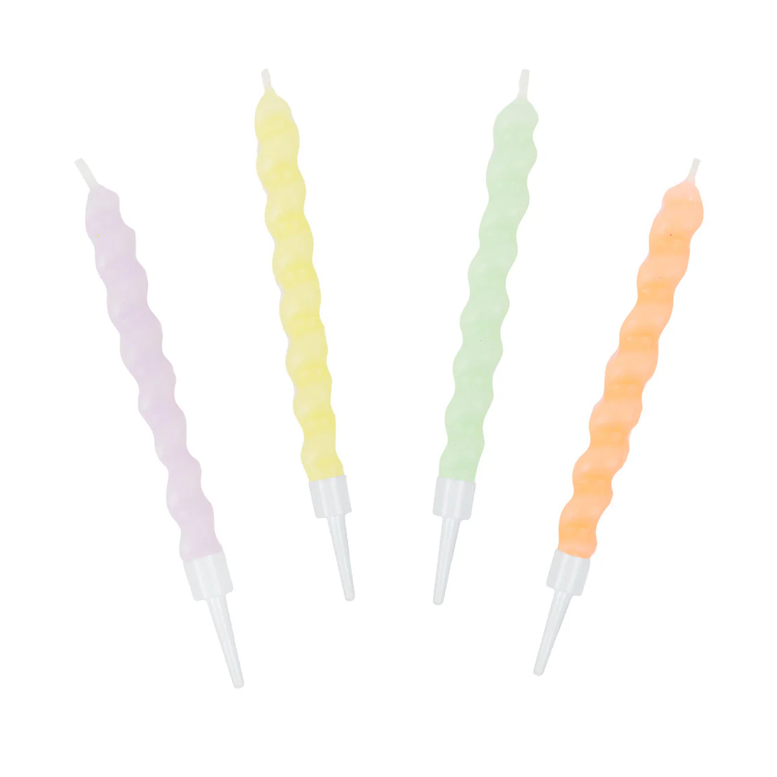 Twist Kerzen, Pastell Farbmix, 8 Stck. – Bild 2
