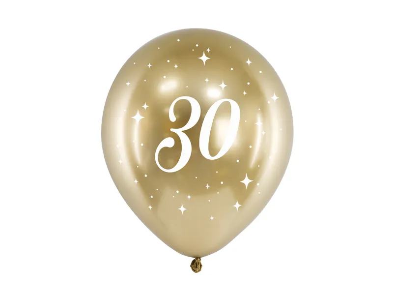 Latexballon 30 gold
