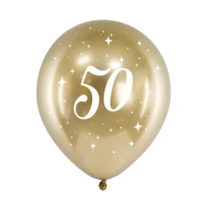 Latexballon 50 gold