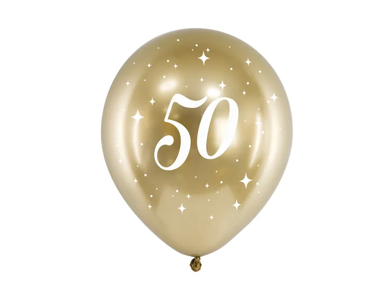 Latexballon 50 gold