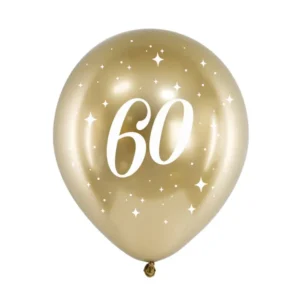 Latexballon 60 gold