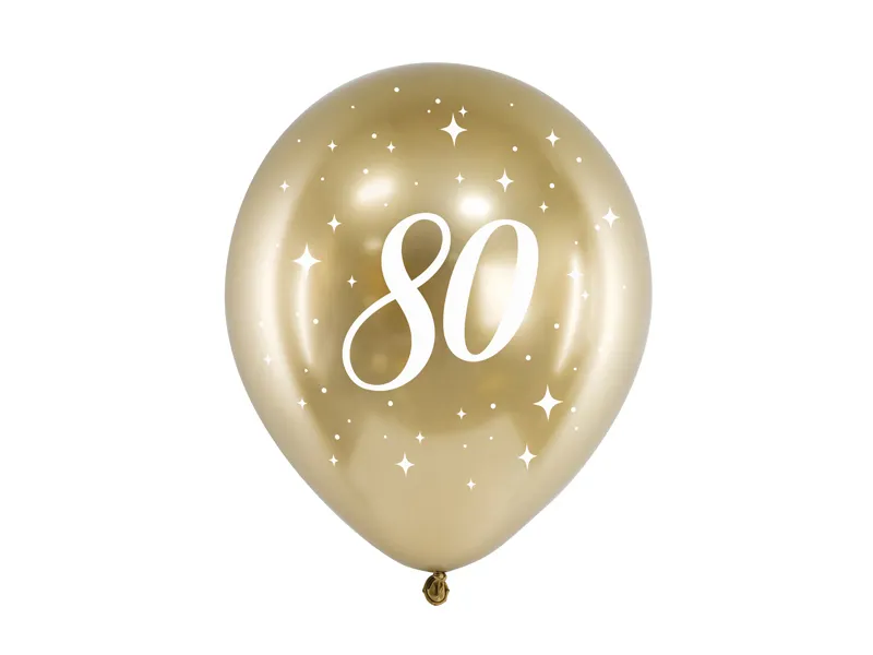 Latexballon 80 gold