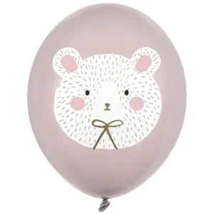 Bär rosa Latexballon