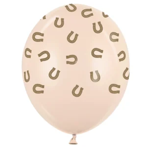 Hufeisen Latexballon nude