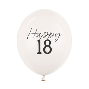 Happy 18 Latexballon