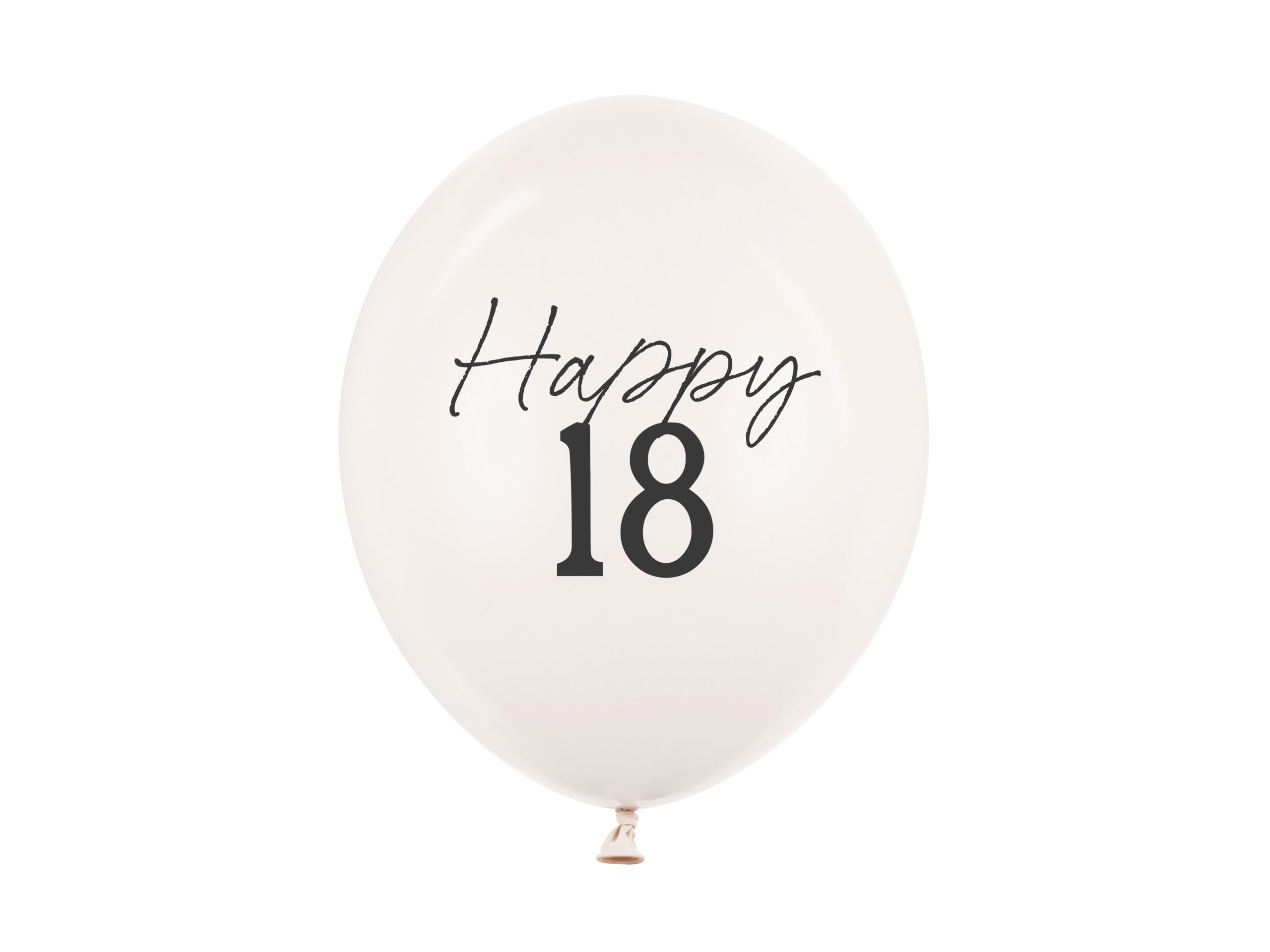 Happy 18 Latexballon