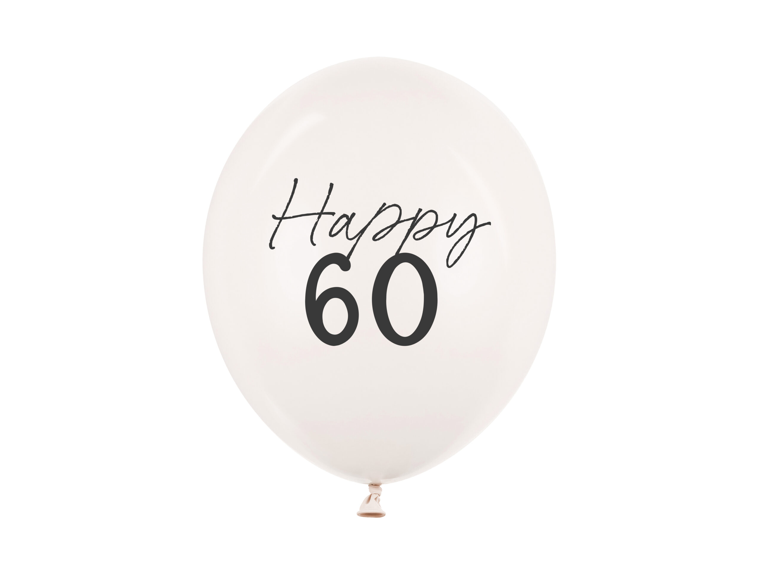 Happy 60 Latexballon