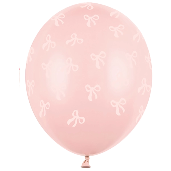 Schleifen Latexballon altrosa