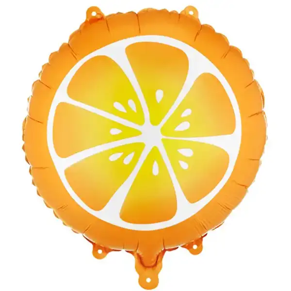 Orangenscheibe Ballon
