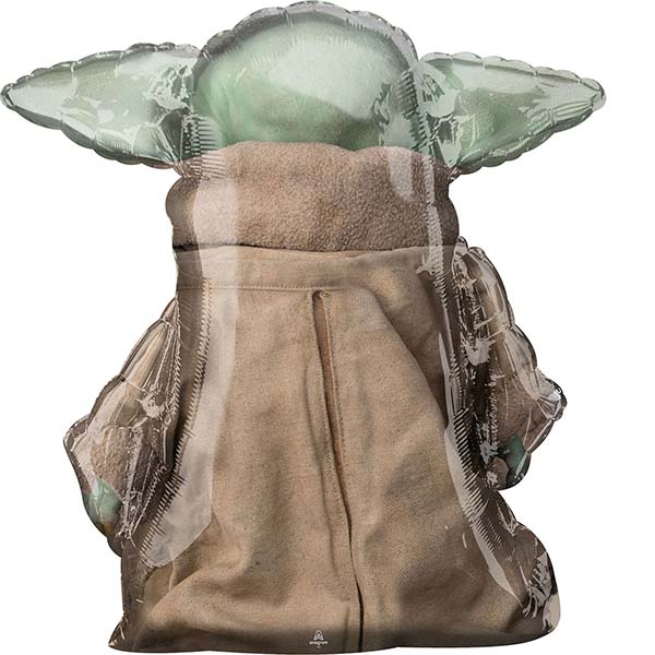 Baby Yoda / Grogu, Folienballon, 78 cm – Bild 2