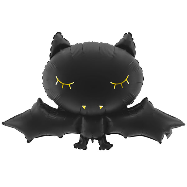 Fledermaus / Folienballon / 80 x 52 cm
