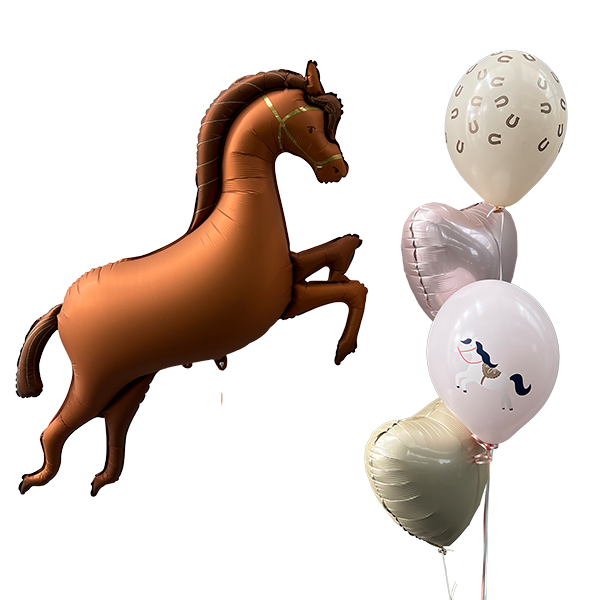 Pferd Ballonstrauß