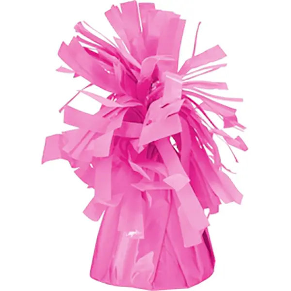 Ballongewicht Folie, pastell pink, ca.130g, 7cm
