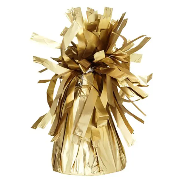 Ballongewicht Folie, gold matt, ca.130g, 7cm