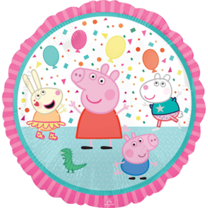 Peppa Pig & Friends / Folienballon rund 45cm